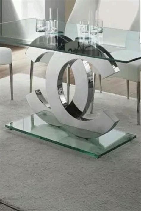 coco chanel rectangular glass table|Coco Chanel Glass Table .